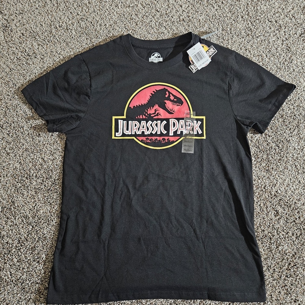 Jurassic‎ Park Movie Logo T shirt uni-sex medium NWT